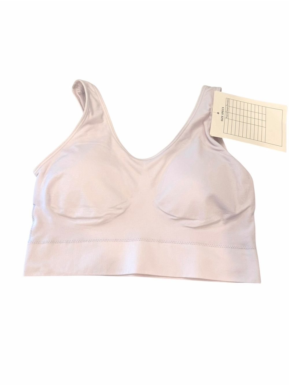 Women’s Nordstrom Sample Seamless Bra Pullover Built-in Lightly Padded Cup MED